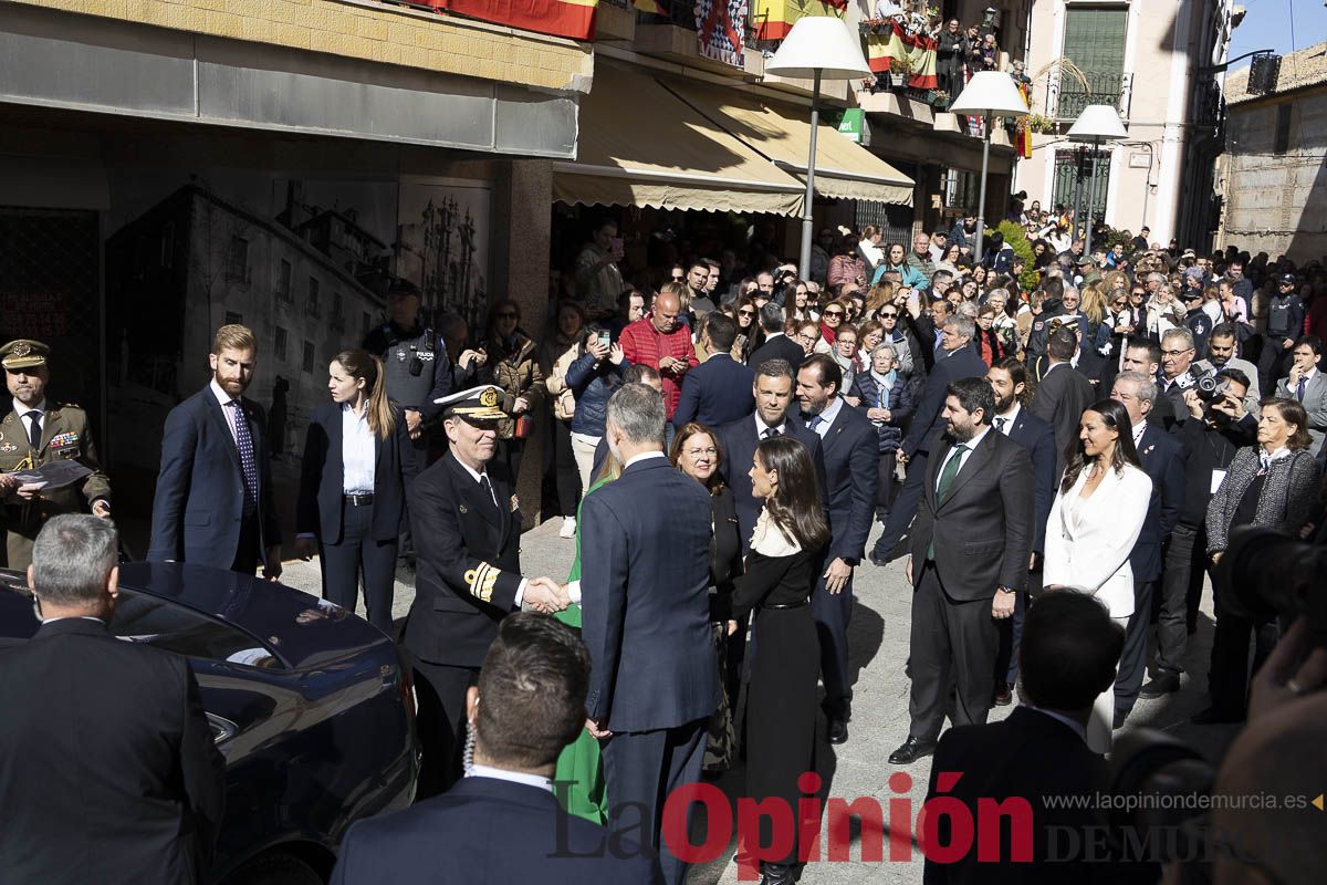#Fotos Visita de los reyes de España a Caravaca (exposición Rafael Tegeo)