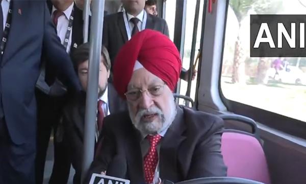 Petroleum Minister Hardeep Singh Puri
