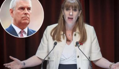 Angela Rayner refuses to deny calling Prince Andrew…