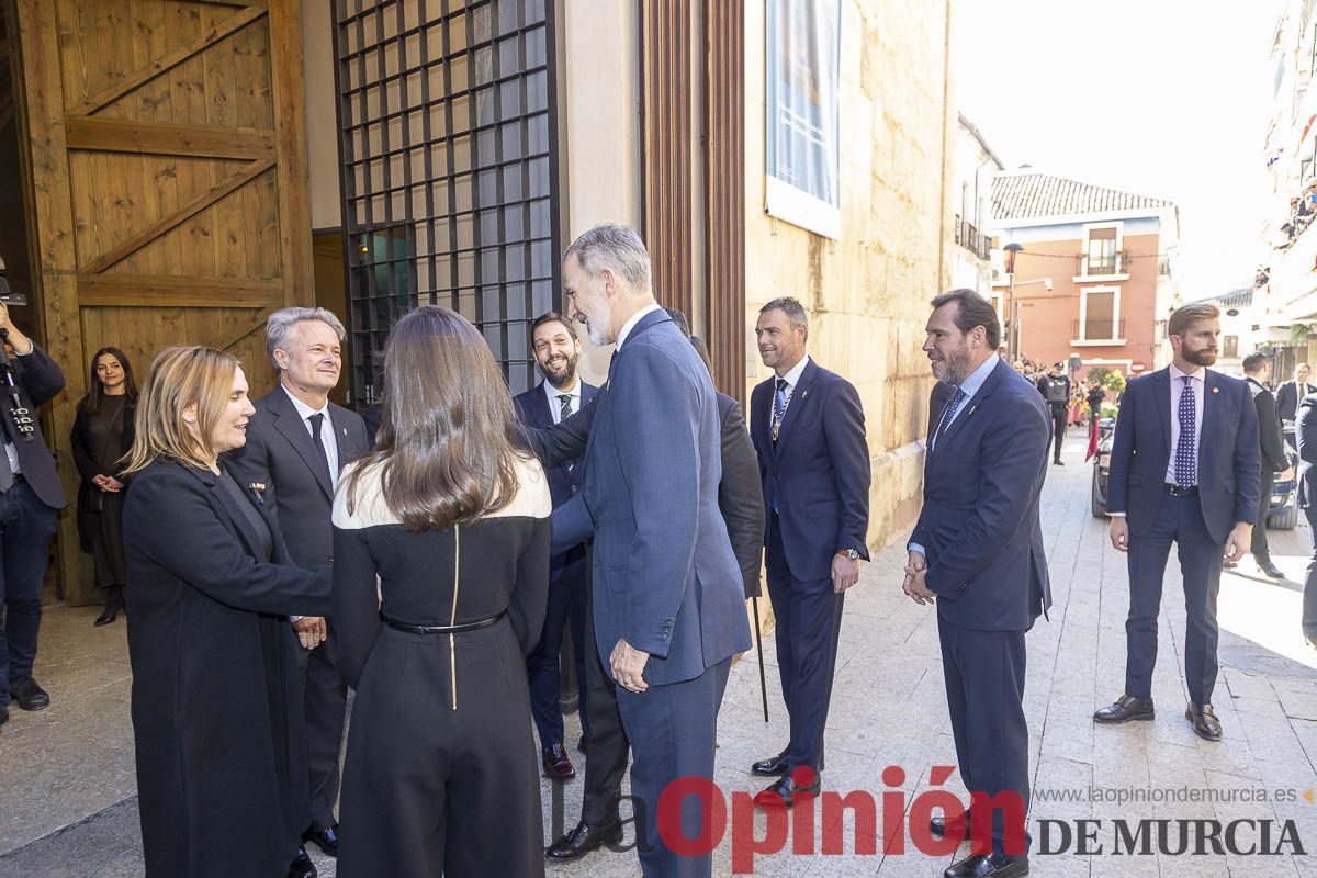 #Fotos Visita de los reyes de España a Caravaca (exposición Rafael Tegeo)
