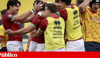Portugal derrota Bélgica e fica perto do Mundial de râguebi de 2027 | Râguebi