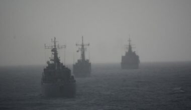 NATO warships visit Poland on Baltic Sentry op