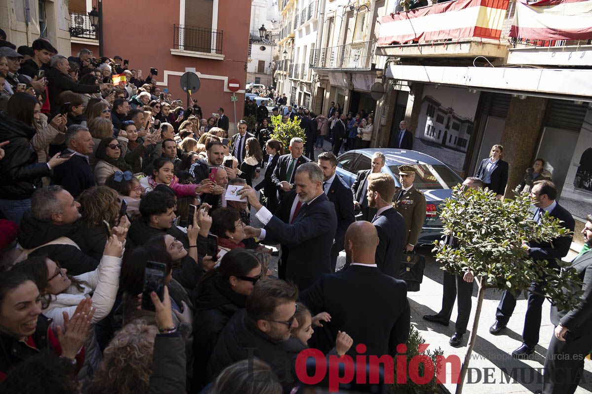 #Fotos Visita de los reyes de España a Caravaca (exposición Rafael Tegeo)