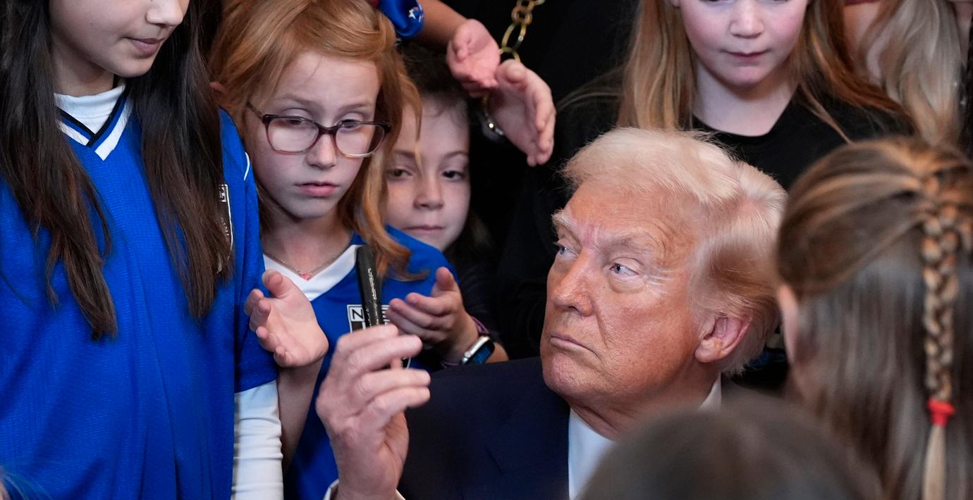 Trump stoppar transkvinnor från att tävla i damidrott