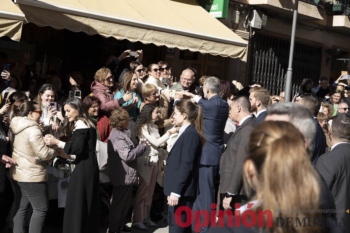 #Fotos Visita de los reyes de España a Caravaca (exposición Rafael Tegeo)