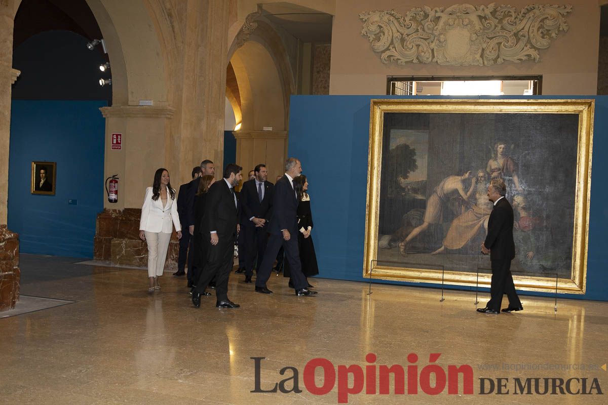 #Fotos Visita de los reyes de España a Caravaca (exposición Rafael Tegeo)