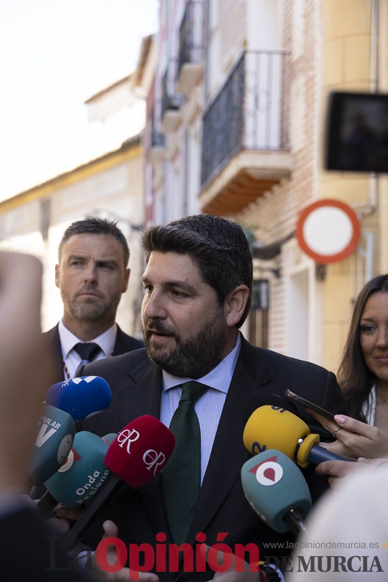 #Fotos Visita de los reyes de España a Caravaca (exposición Rafael Tegeo)