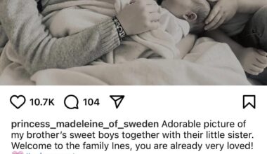 Madeleine’s Post About Her New Niece