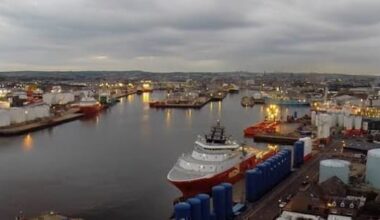 Aberdeen port