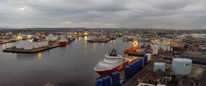 Aberdeen port