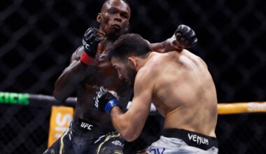 Israel Adesanya unsure of next step after third consecutive UFC loss
