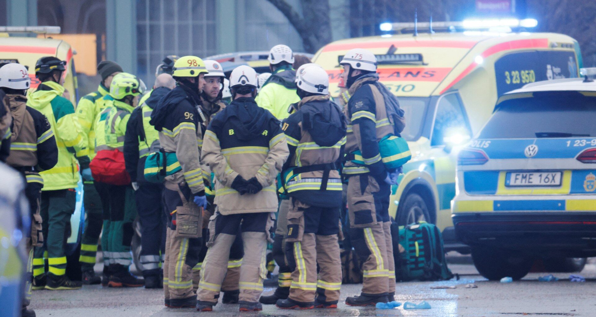 Five people shot in attack at adult school in Sweden’s Orebro | Crime News