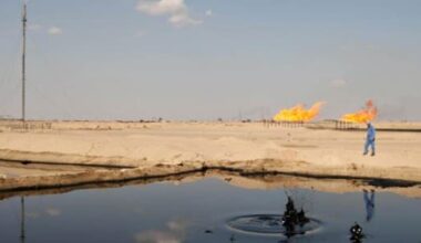 Iraq oil field