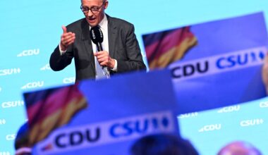 German frontrunner pledges to lead in Europe before key election | Elections News