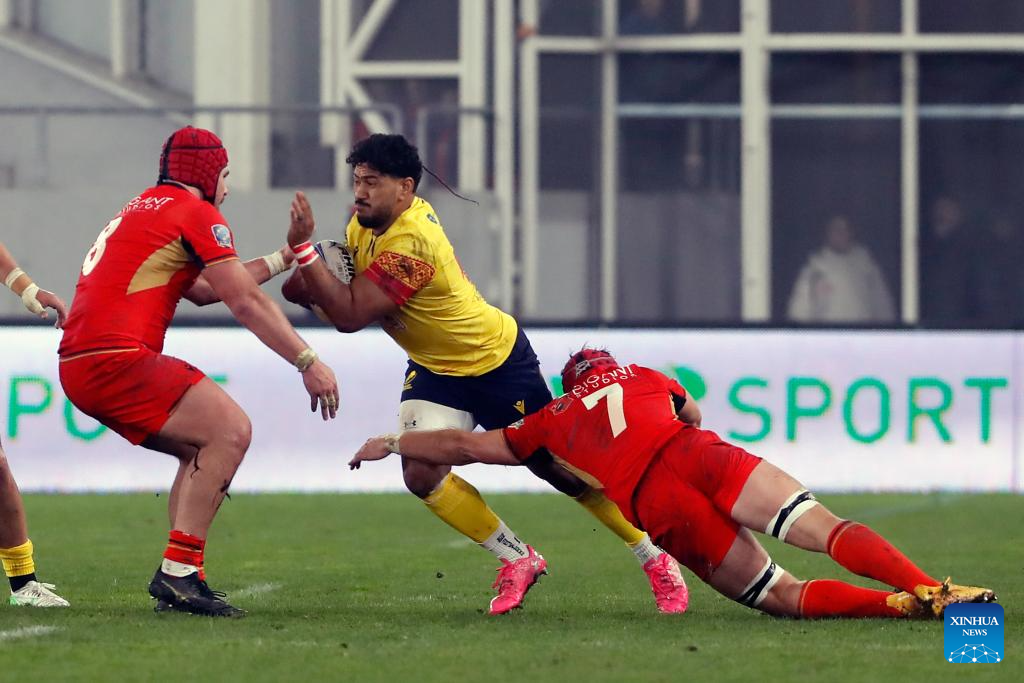 Rugby Europe Men's Championship 2025: Romania vs. Germany-Xinhua