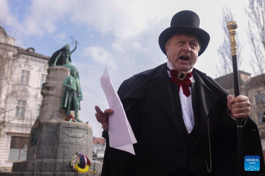 Slovenia celebrates Culture Day-Xinhua