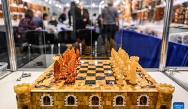 21st Int'l Baltic Jewelry Show kicks off in Lithuania-Xinhua