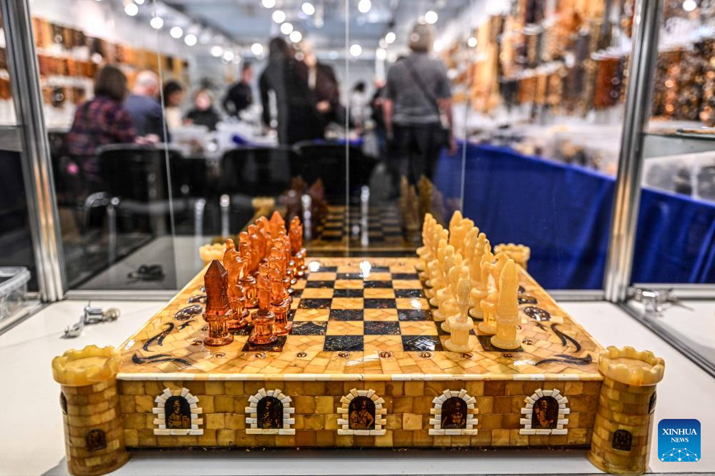 21st Int'l Baltic Jewelry Show kicks off in Lithuania-Xinhua