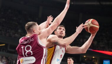FIBA EuroBasket 2025 Qualifiers: Latvia vs. Spain-Xinhua