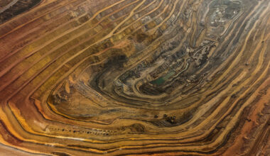 Views of a copper mine