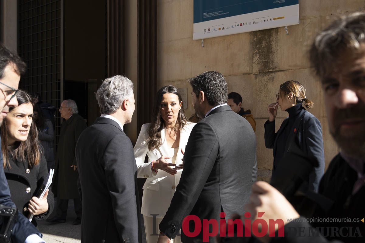 #Fotos Visita de los reyes de España a Caravaca (exposición Rafael Tegeo)