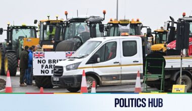 Kier Starmer abandons visit after protest by farmers