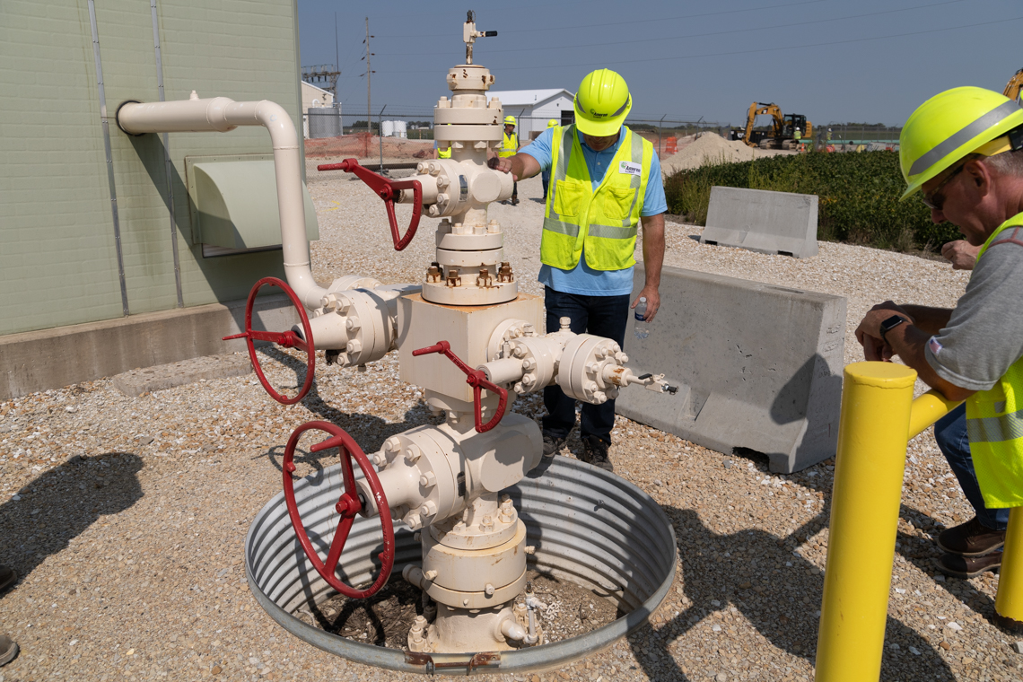 Natural gas field