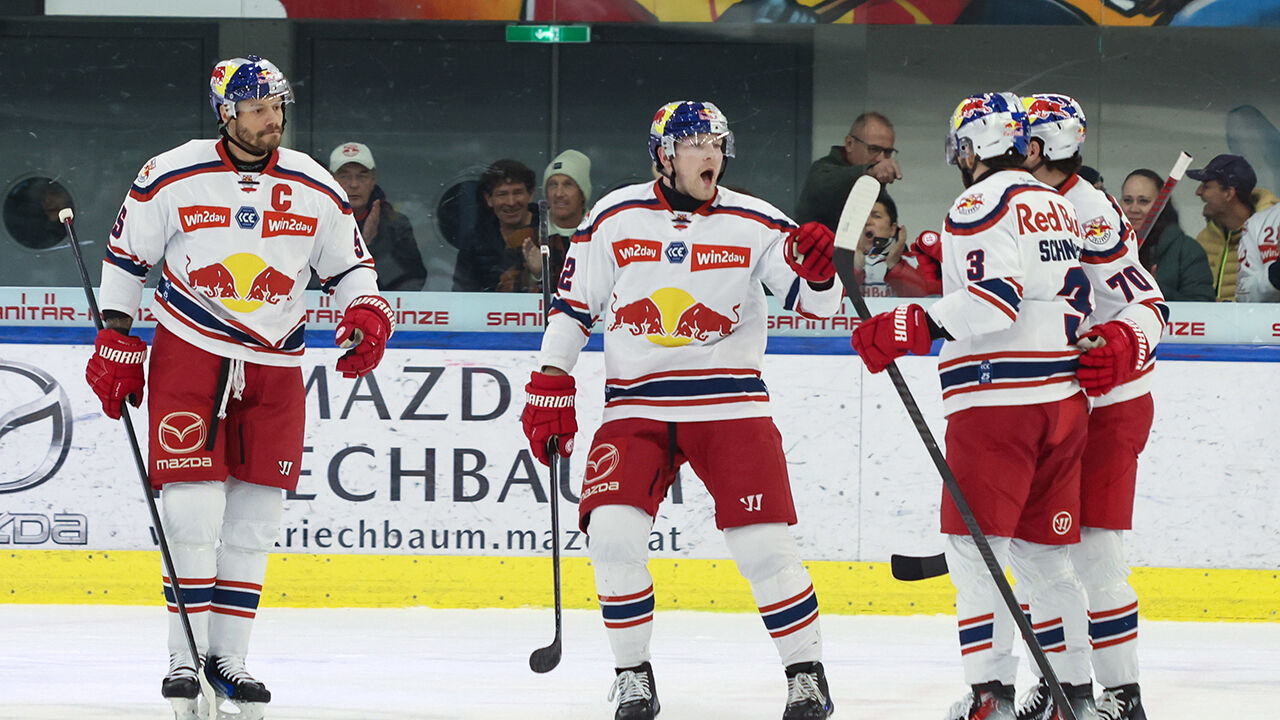 ICE Hockey League heute: Konferenz mit Fehervar - RB Salzburg - LAOLA1.at