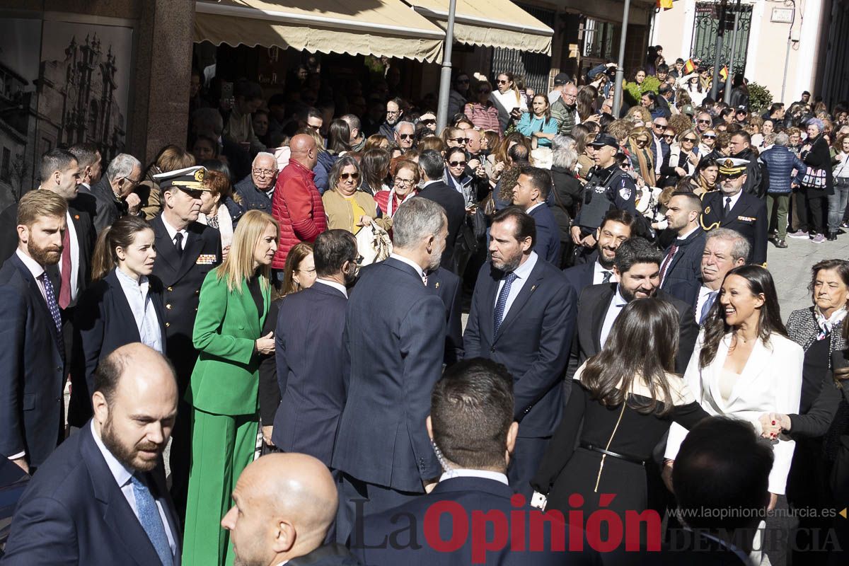 #Fotos Visita de los reyes de España a Caravaca (exposición Rafael Tegeo)