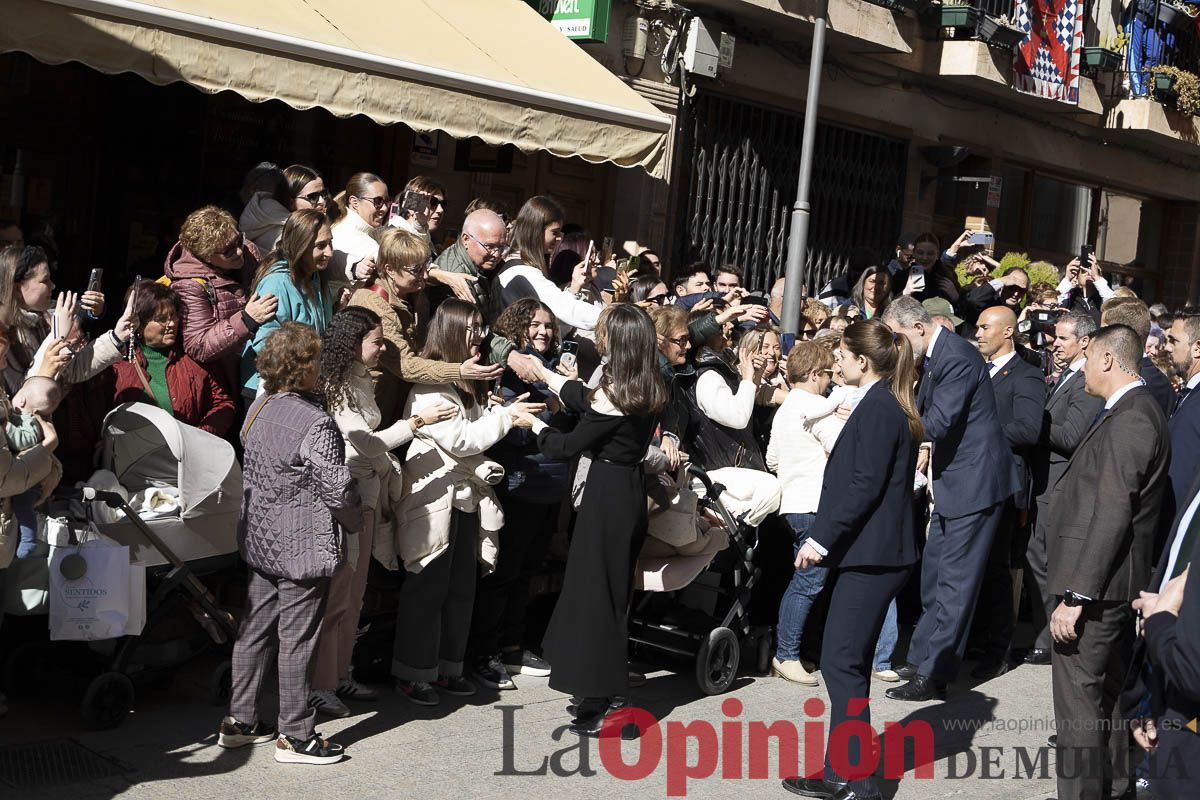 #Fotos Visita de los reyes de España a Caravaca (exposición Rafael Tegeo)