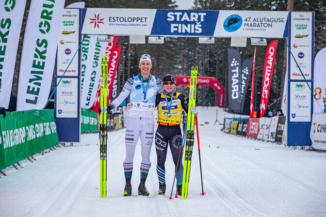 Alutaguse maratoni võitsid Henri Roos ja Tatjana Mannima | Suusatamine