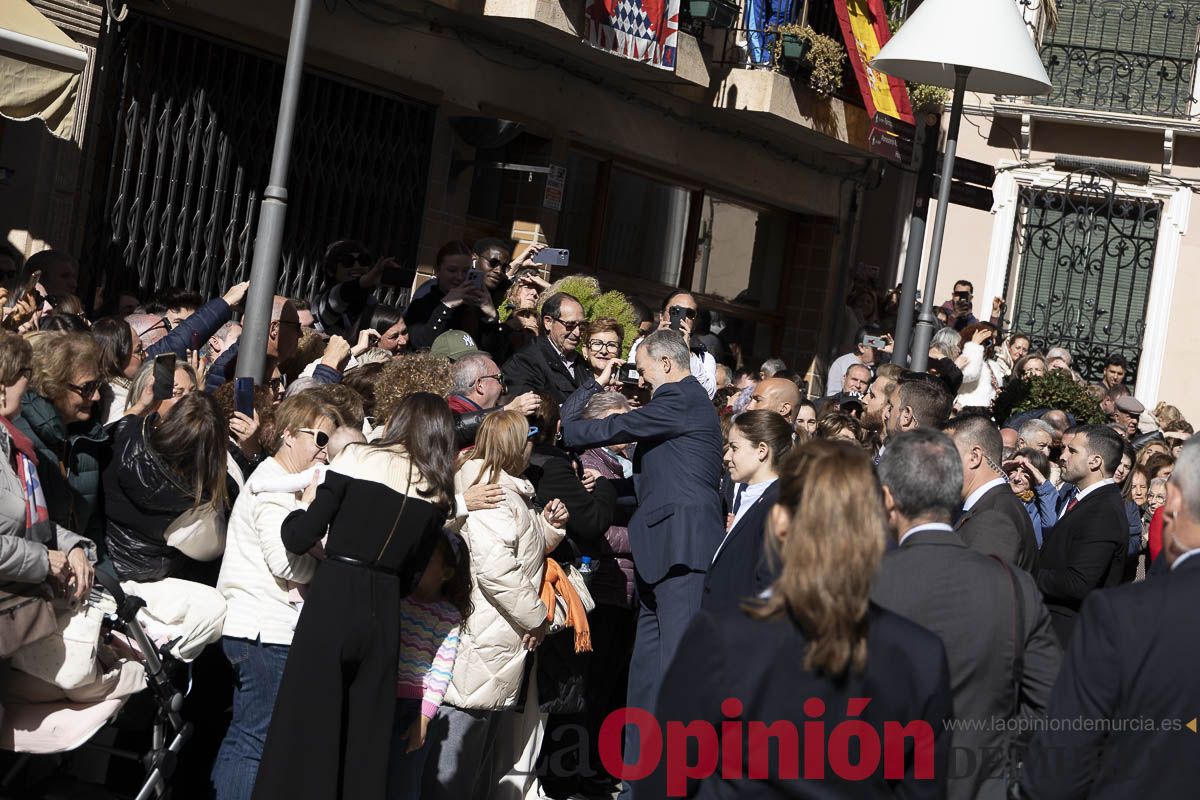 #Fotos Visita de los reyes de España a Caravaca (exposición Rafael Tegeo)