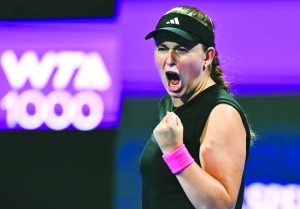 Ostapenko beats Swiatek to reach final as Anisimova stops in-form Alexandrova