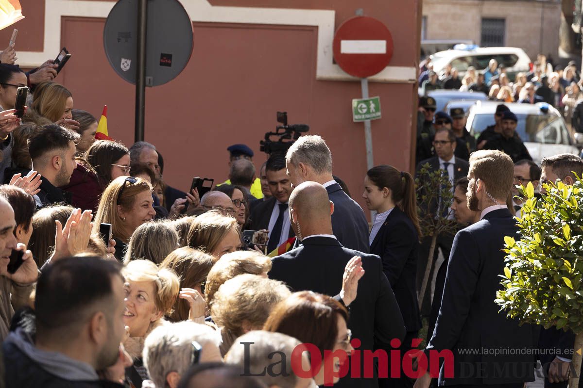 #Fotos Visita de los reyes de España a Caravaca (exposición Rafael Tegeo)