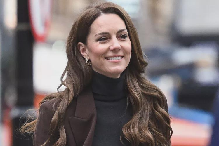 The Princess of Wales in London today