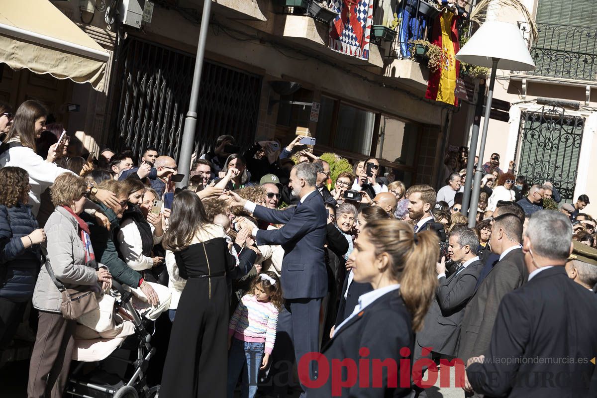 #Fotos Visita de los reyes de España a Caravaca (exposición Rafael Tegeo)