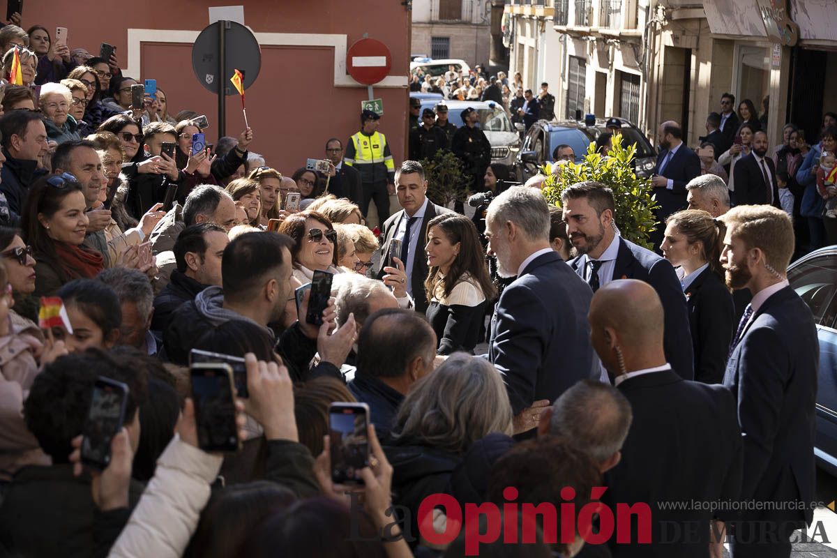 #Fotos Visita de los reyes de España a Caravaca (exposición Rafael Tegeo)