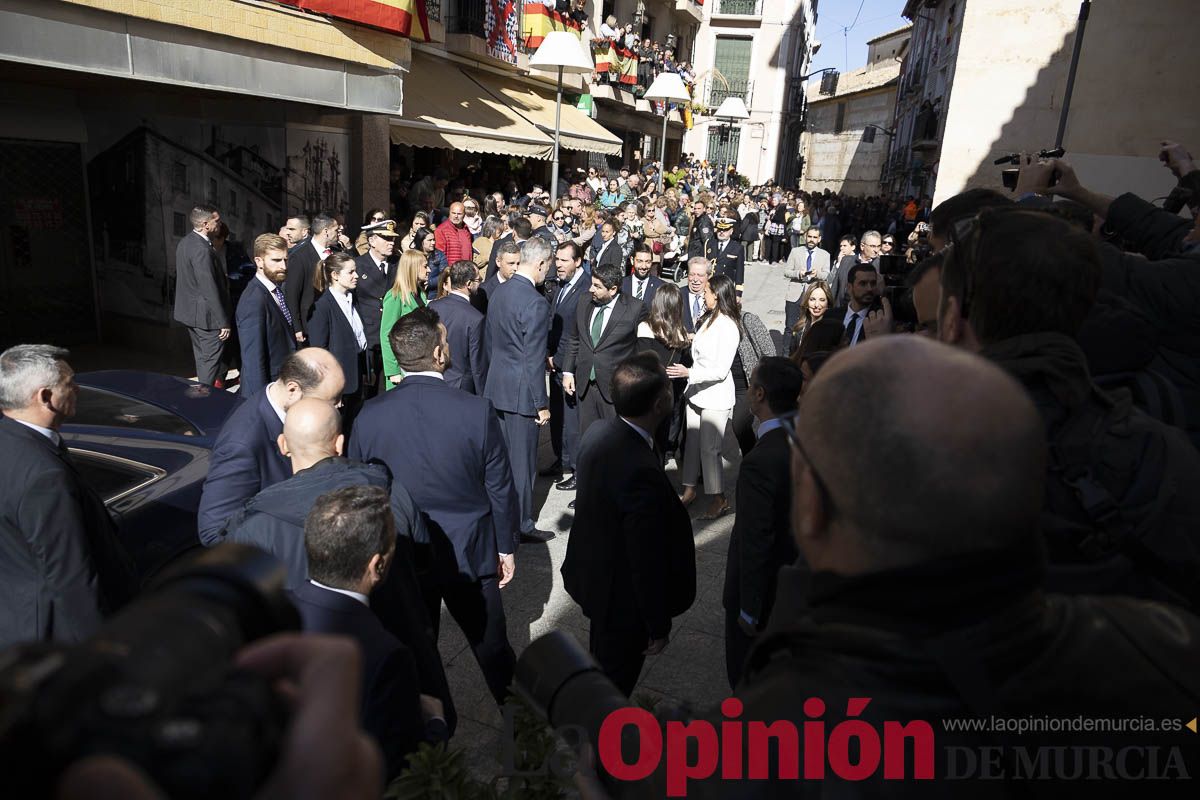 #Fotos Visita de los reyes de España a Caravaca (exposición Rafael Tegeo)