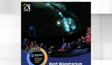 Saint Louis Science Center named Best Planetarium in USA Today’s Readers’ Choice Awards