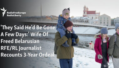 'They Said He'd Be Gone A Few Days:' Wife Of Freed Belarusian RFE/RL Journalist Recounts 3-Year Ordeal