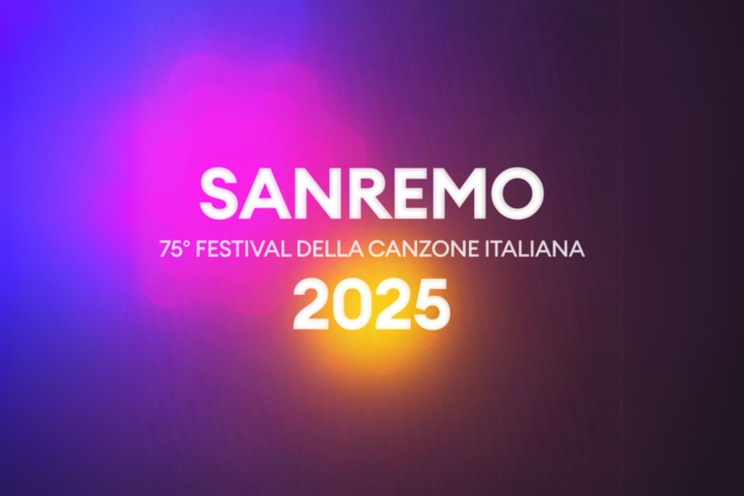 The Grand Final of Sanremo 2025 in Italy