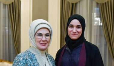 First lady Emine Erdoğan meets Syria's first lady