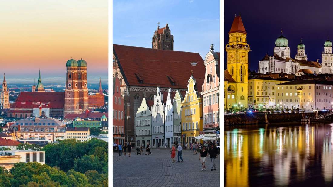 Bayern Städte Größe Freistaat