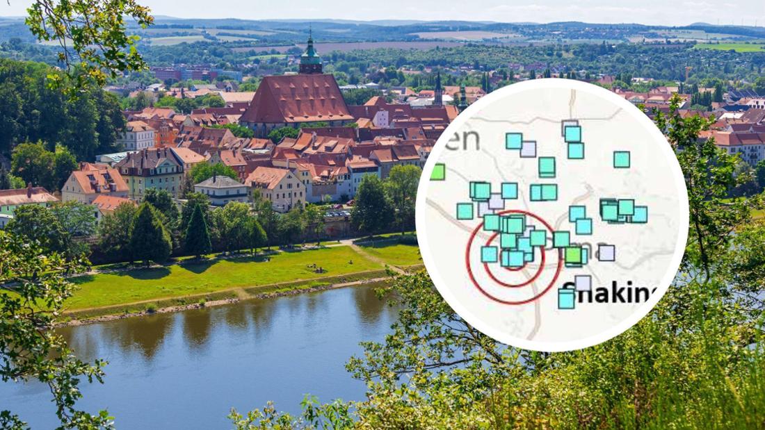 Zwischen Pirna (im Bild) und Dresden bebte am Samstagmorgen (1. Februar) die Erde.