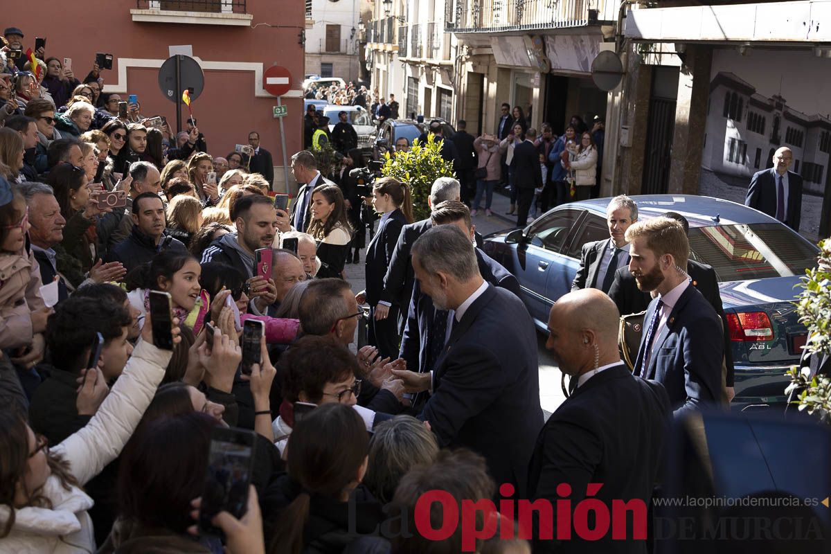 #Fotos Visita de los reyes de España a Caravaca (exposición Rafael Tegeo)