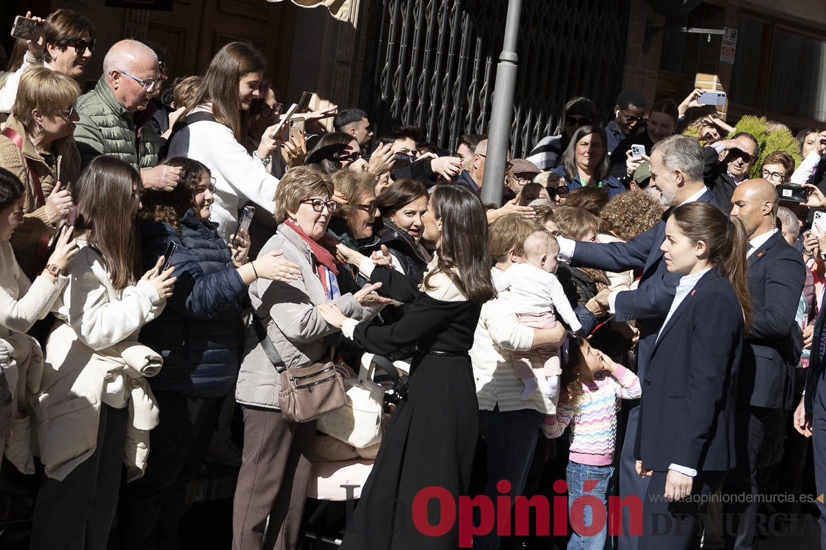 #Fotos Visita de los reyes de España a Caravaca (exposición Rafael Tegeo)