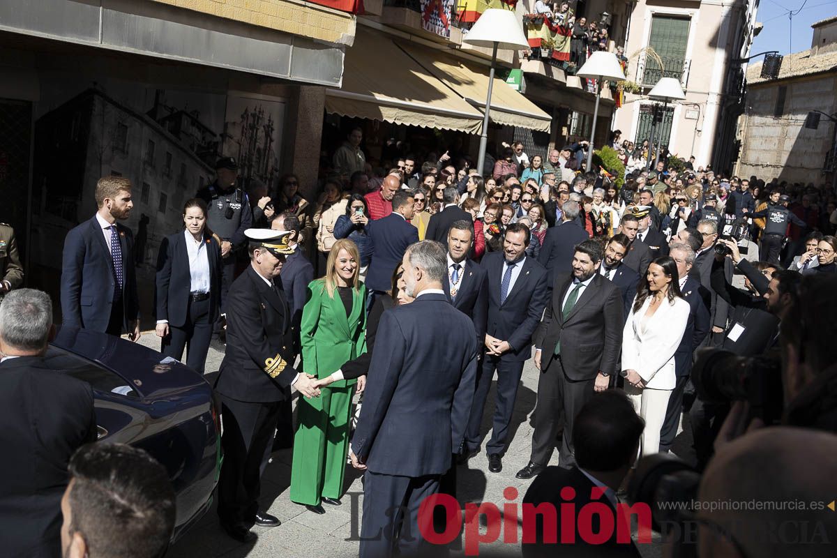 #Fotos Visita de los reyes de España a Caravaca (exposición Rafael Tegeo)