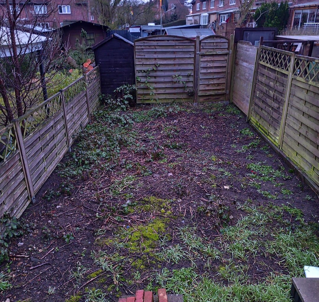 Erster Garten, Brachland herrichten