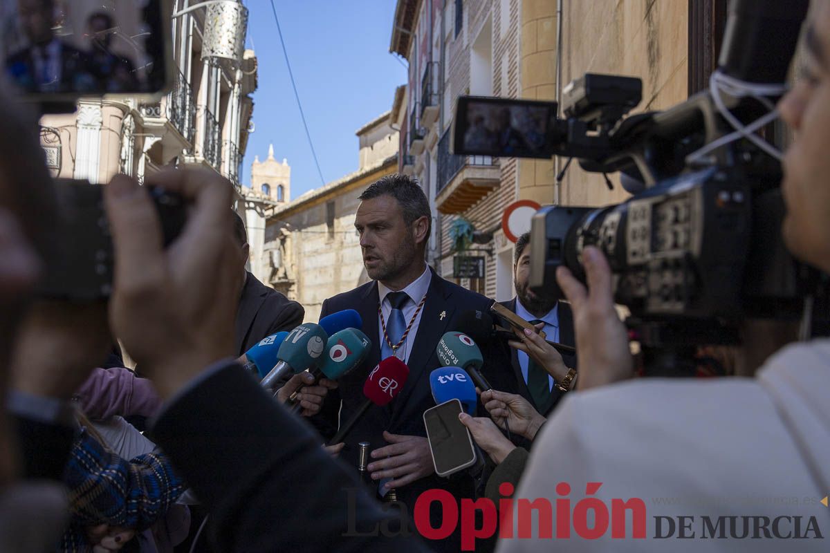 #Fotos Visita de los reyes de España a Caravaca (exposición Rafael Tegeo)