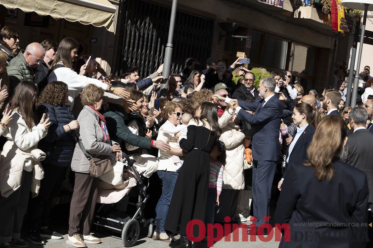 #Fotos Visita de los reyes de España a Caravaca (exposición Rafael Tegeo)